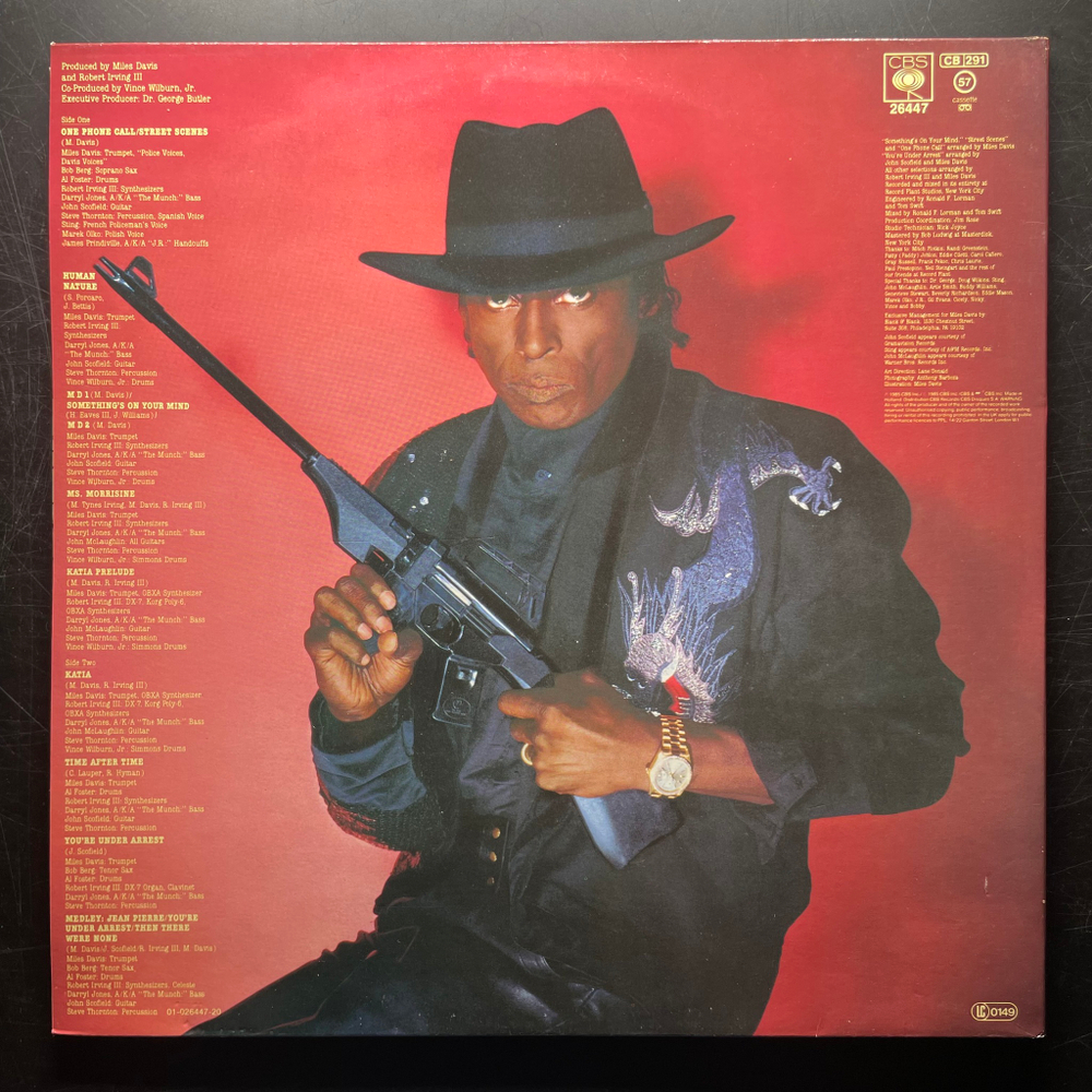 Miles Davis ‎– You're Under Arrest (Голландия 1985г.)