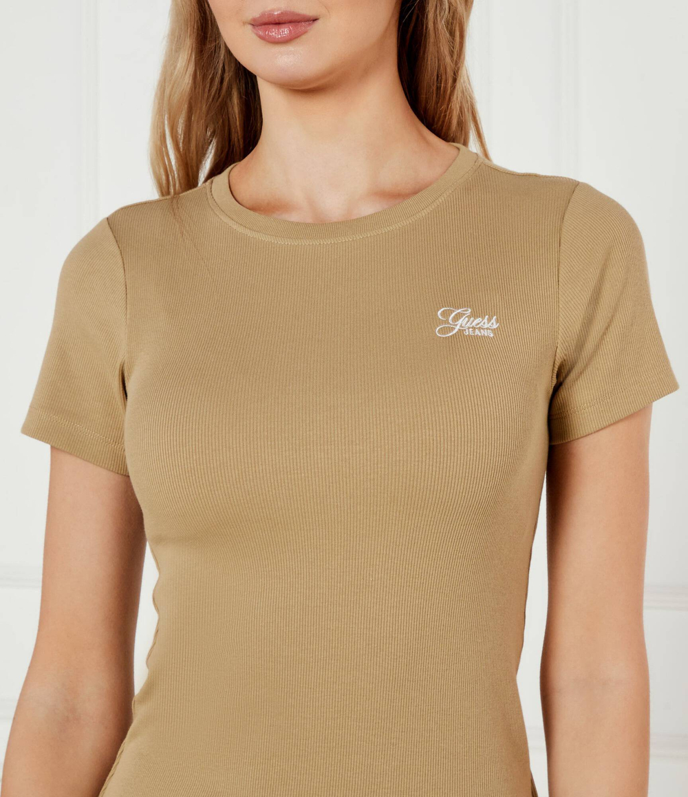 Футболка EMBRO Guess Jeans - коричневый(W5GP62 KA0H1)