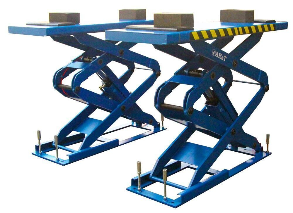 Подъемник ножничный F6105 AE&T (380 В)