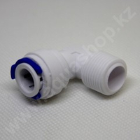 Фитинг QT-10B угловой 3/8"(f) x 3/8"(НР)