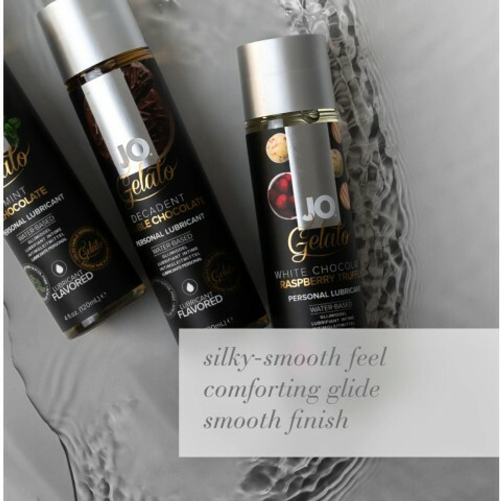 Вкусовой лубрикант "Трюфели из белого шоколада с малиной" / White Chocolate Raspberry Truffle, 120 мл