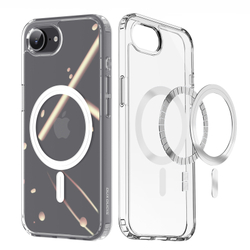 Усиленный прозрачный чехол с MagSafe от Dux Ducis для iPhone 16e, серия Clin Mag Series Case