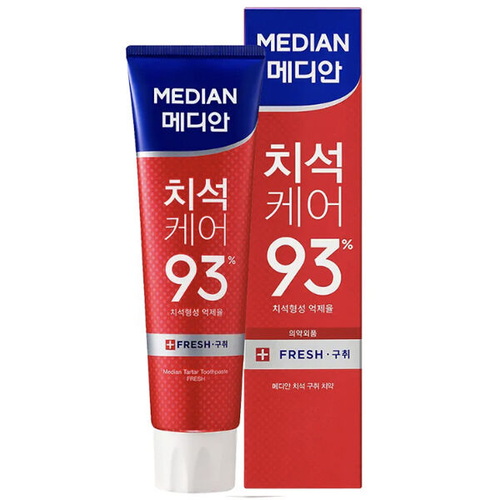 Освежающая зубная паста с цеолитом Median Dental IQ Max Fresh 93%, 120г