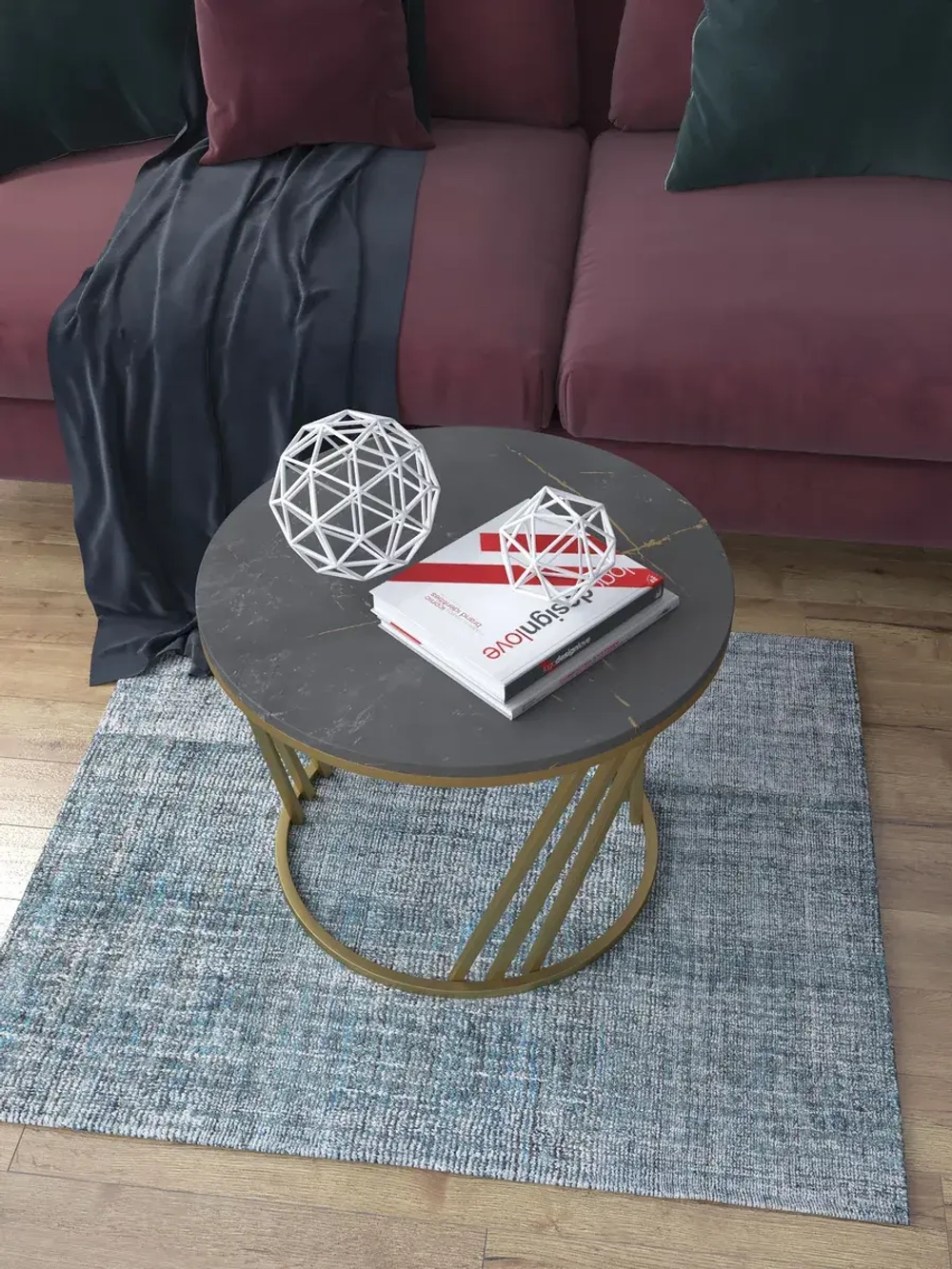 Журнальный стол Адидас - ЗЗЧ - МДФ в ПВХ