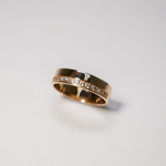 Кольцо с дорожкой из фианитов