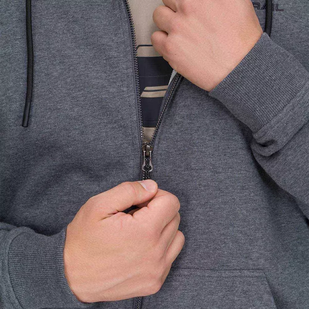 ХУДИ НА МОЛНИИ FINNTRAIL МУЖСКОЙ LOGO ZIP 6825