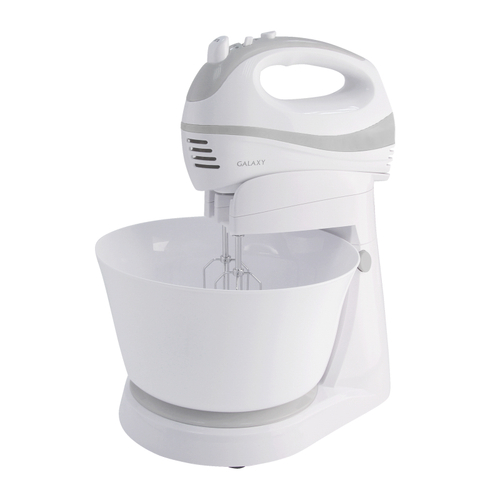 Миксер электрический Galaxy GL 2210 300Вт,с чашей 2 насадки-венчика