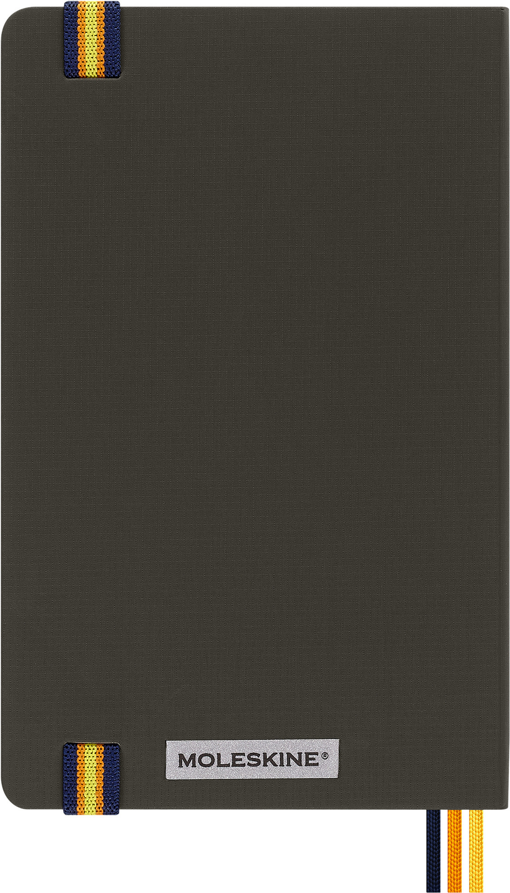 Блокнот Moleskine LE K-Way (SKQP062KWGREENWMR) 13х21 см, текстиль, 240 стр. без линовки, зеленый