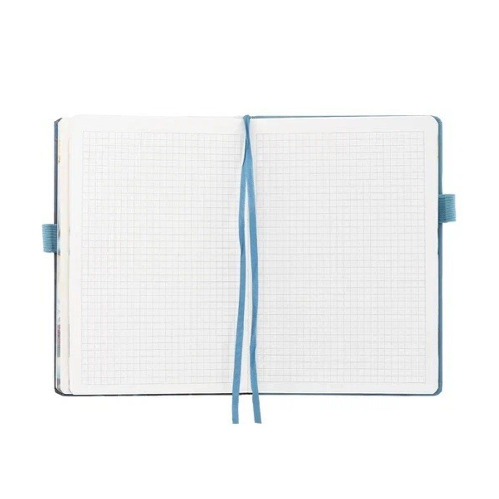 Ежедневник-блокнот Basir, формат А5, серия "Бабочки", 80 листов, размер 21*14.5 см