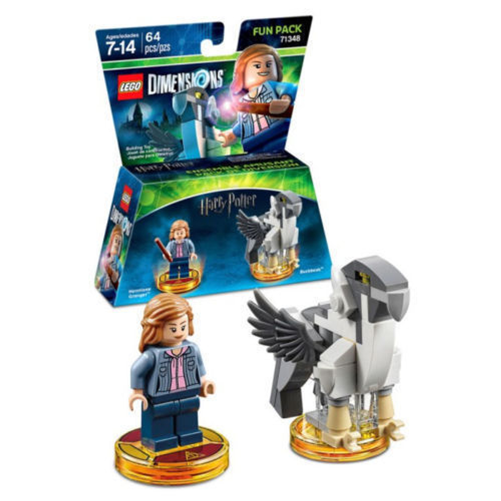 LEGO Dimensions: Гермиона Грейнджер (Fun Pack) 71348 — Hermione Granger and Buckbeak (Fun Pack) — Лего Измерения