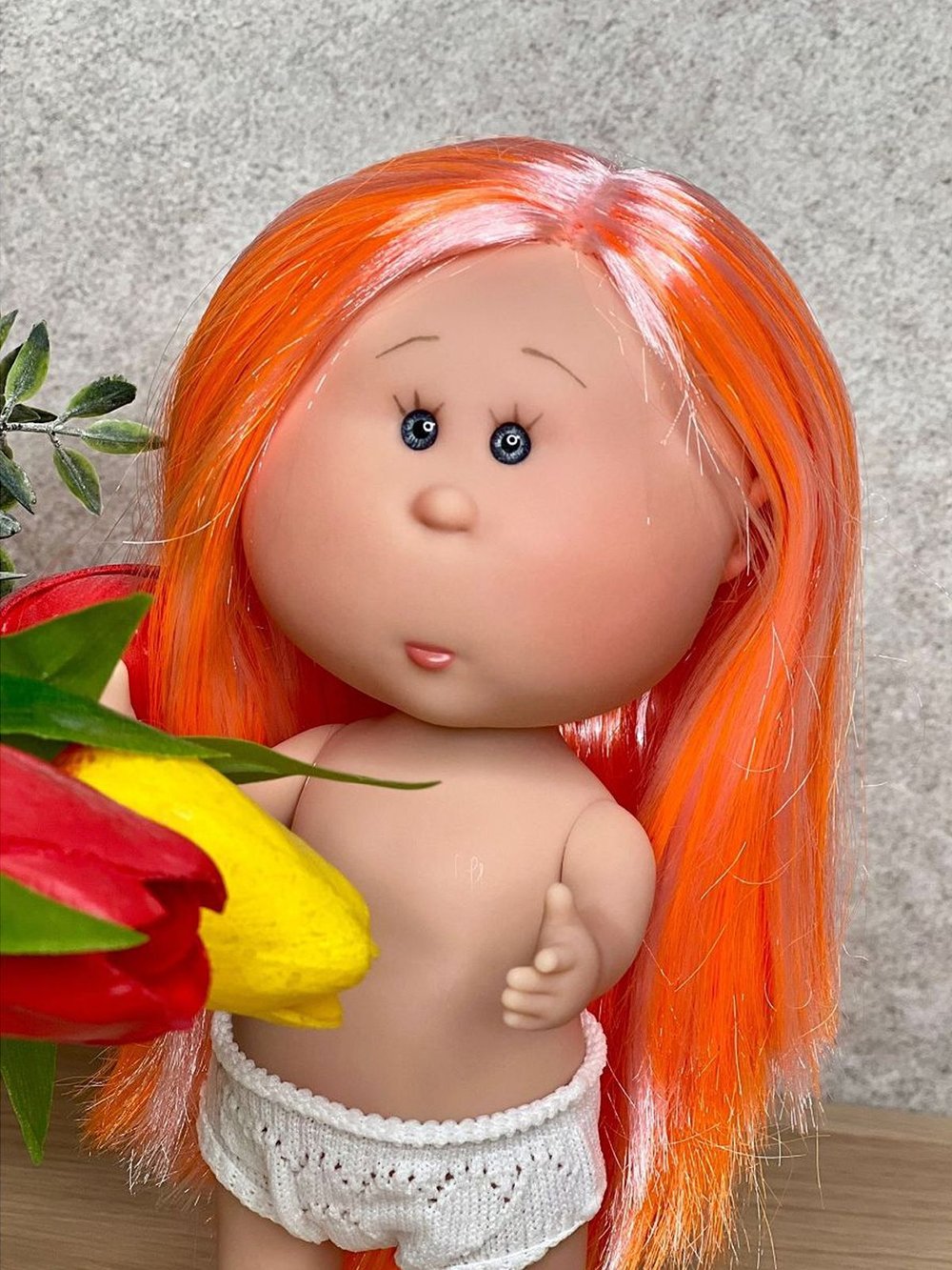 Кукла Nines виниловая 23см Little Mia без одежды (3199W22)