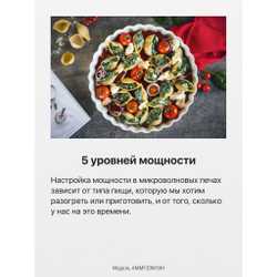 Отдельностоящая микроволновая печь Hansa AMMF20M1BH