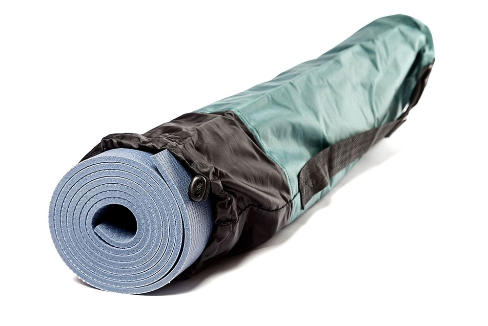 Чехол для коврика Инь Янь однотонный зеленый