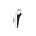 Карниз потолочный A70V1