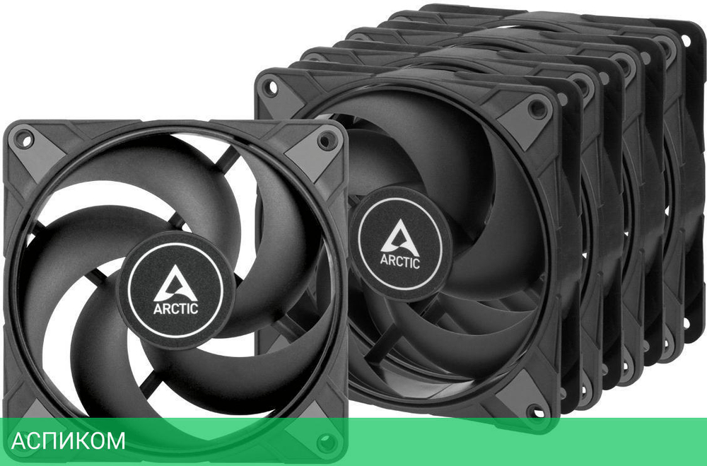 Кулер для корпуса Arctic P12 Max 5pk (ACFAN00289A)