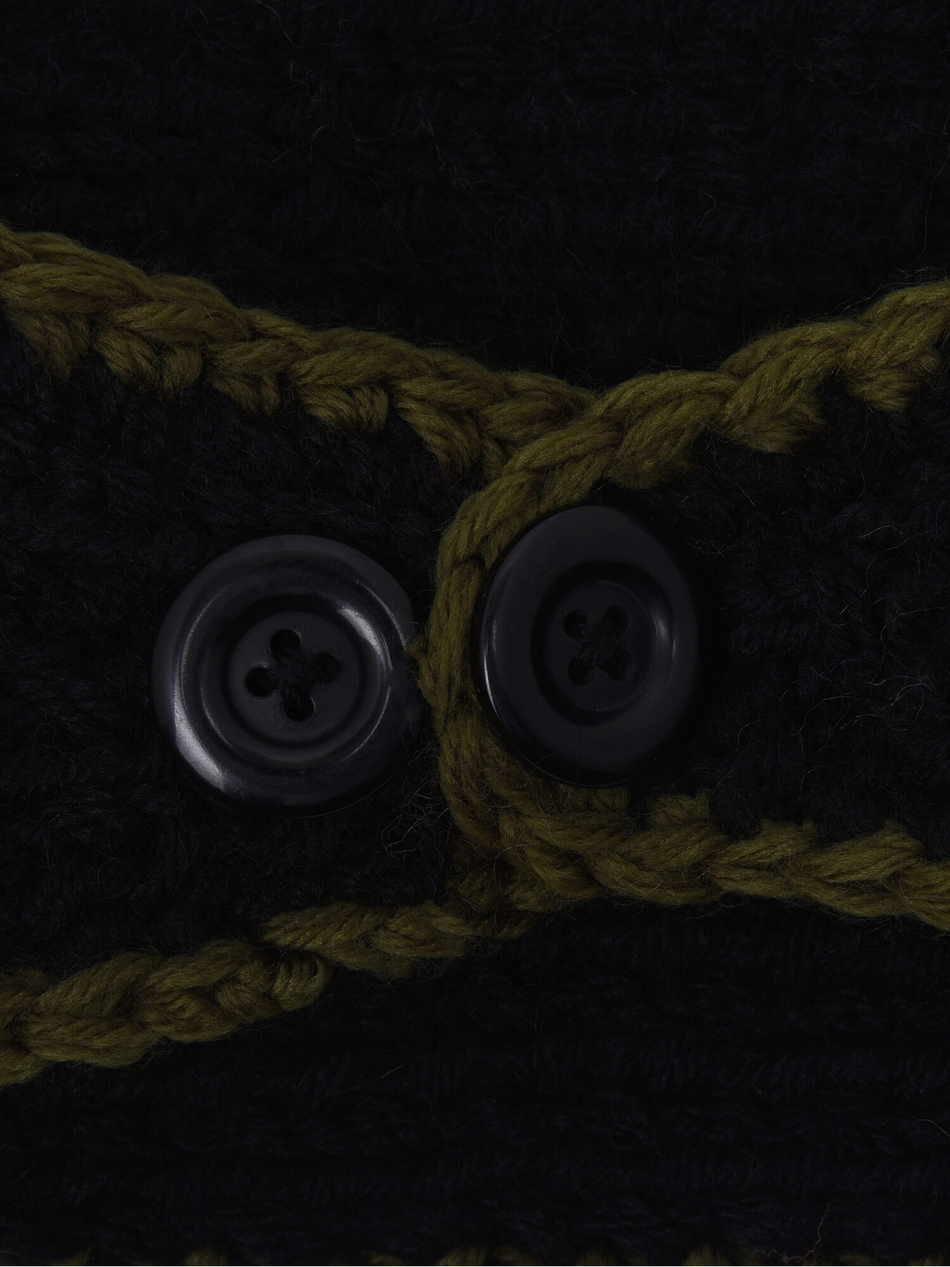 Повязка вязанная на голову