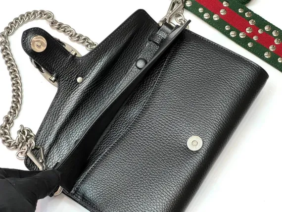 Маленькая сумка на плечо Gucci Dionysus черный