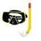 Набор маска+трубка Mares Tropika черный/желтый