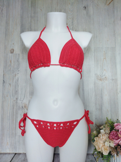 Купальник вязаный