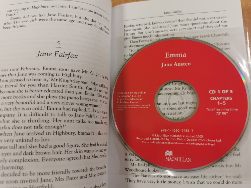 Emma: Macmillan Intermediate Reader (Macmillan Reader) +CD