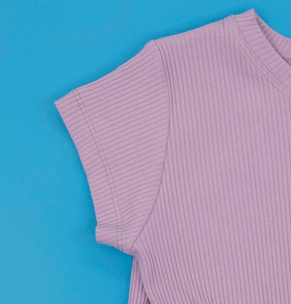 "лапша" футболка-топик узелок 4689