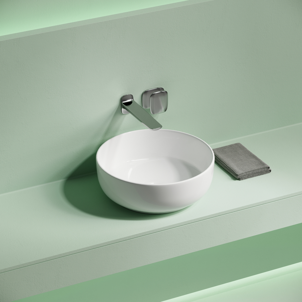 Раковина Ceramica Nova Taycan 38 см CN12003 белый