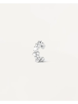 Кафф Bubble Серебро 925 пробы покрытое родием