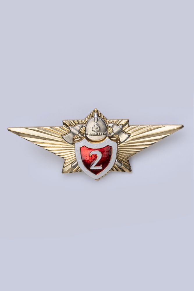 Нагрудный знак классности МЧС, специалист 3 класса