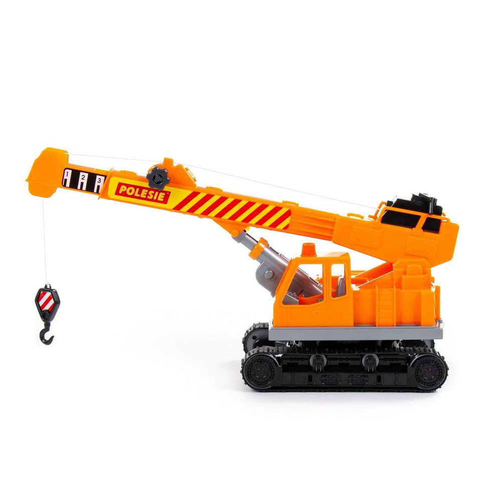 Машина Кран гусеничный "Монолит" в сетке (Полесье)