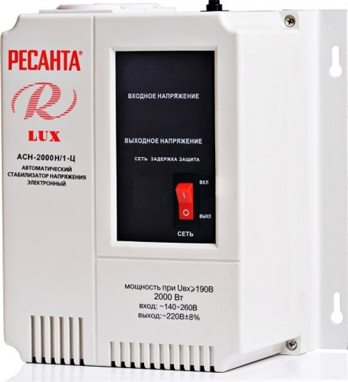Стабилизатор напряжения Ресанта Lux АСН-2000 Н/1-Ц