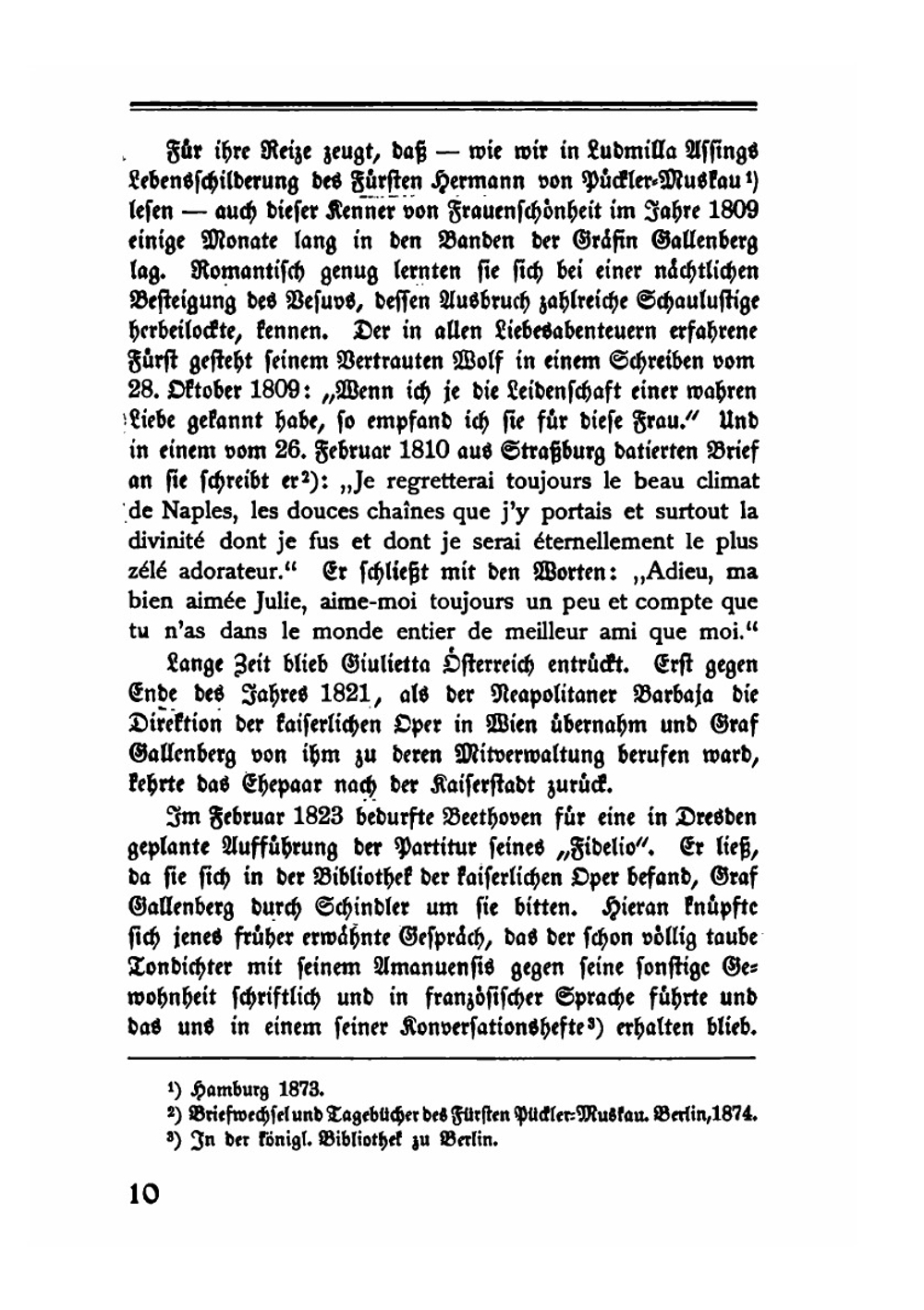 Beethovens Unsterbliche Geliebte. Das geheimnis der grafin Brunsvik und ihre memoiren | La Mara