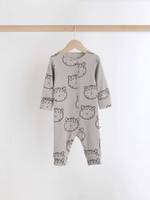 Комбинезон / Cлип для малышей Next N77-787, 3 шт., Бежевый, Серый