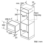Встраиваемая микроволновая печь Bosch BFR834GC1