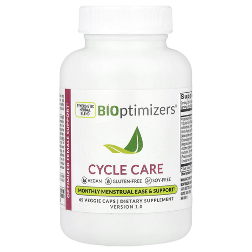 BIOptimizers, Cycle Care, 45 растительных капсул