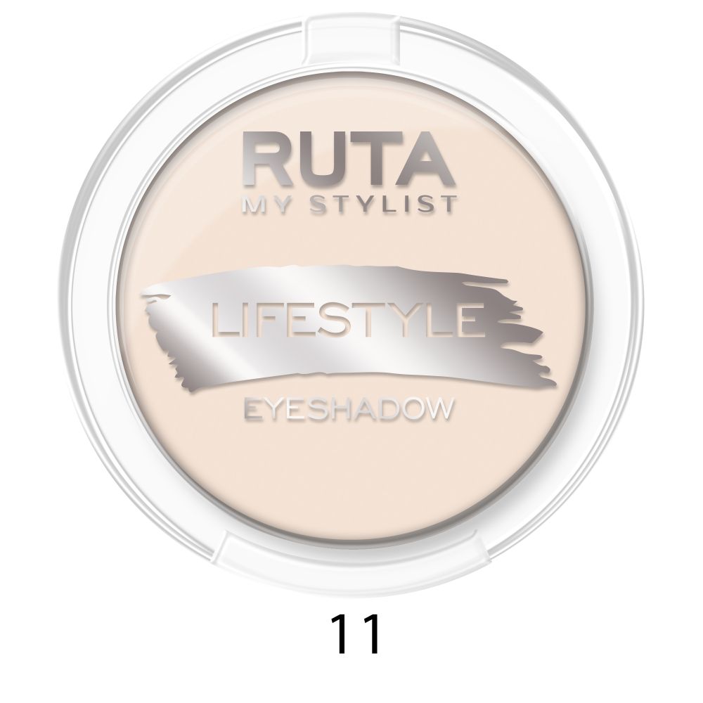 Ruta Тени для век Lifestyle, компактные, тон №11, Воздушный крем, 3,3 гр