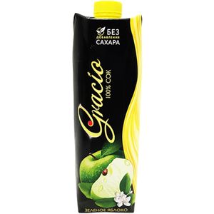 СОК GRACIO ЗЕЛЕНОЕ ЯБЛОКО 1Л