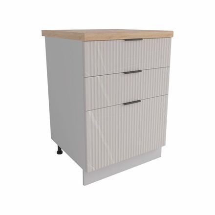 Кухня Модуль СМЯ 600 Монца Кварц бежевый