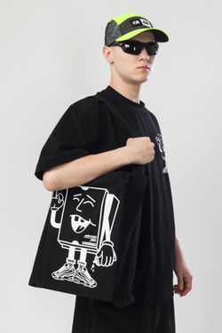 Сумка-авоська Sole CODERED × AirMax.Fam Чёрный