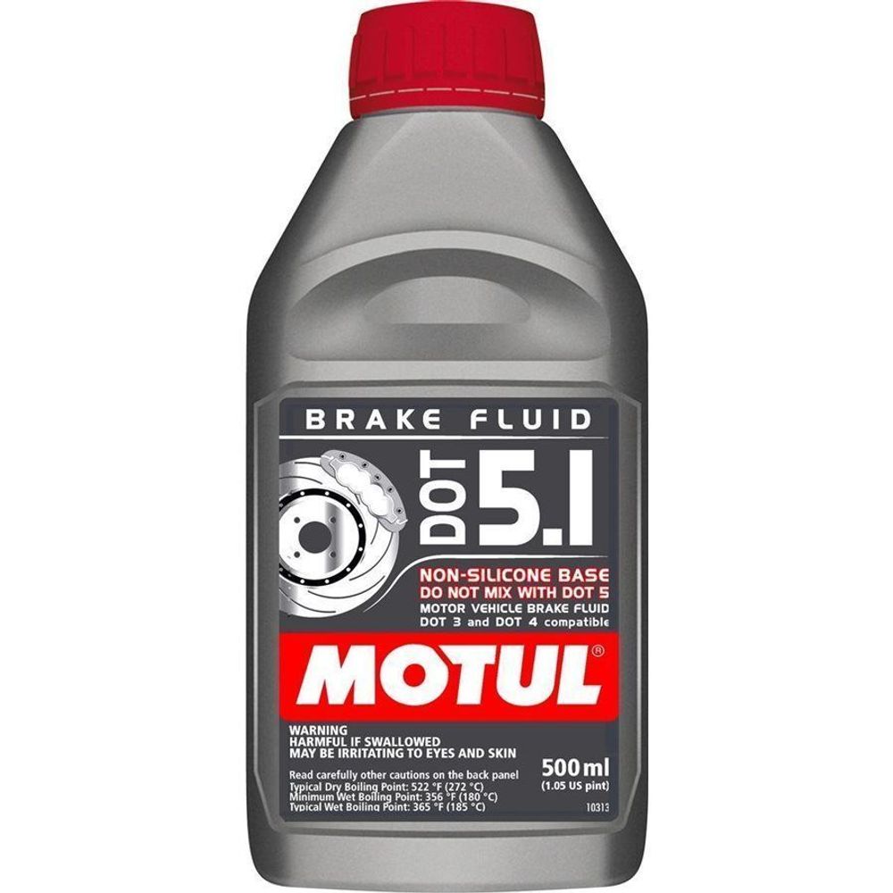 Жидкость тормозная DOT 5.1 Motul синт 0.5л