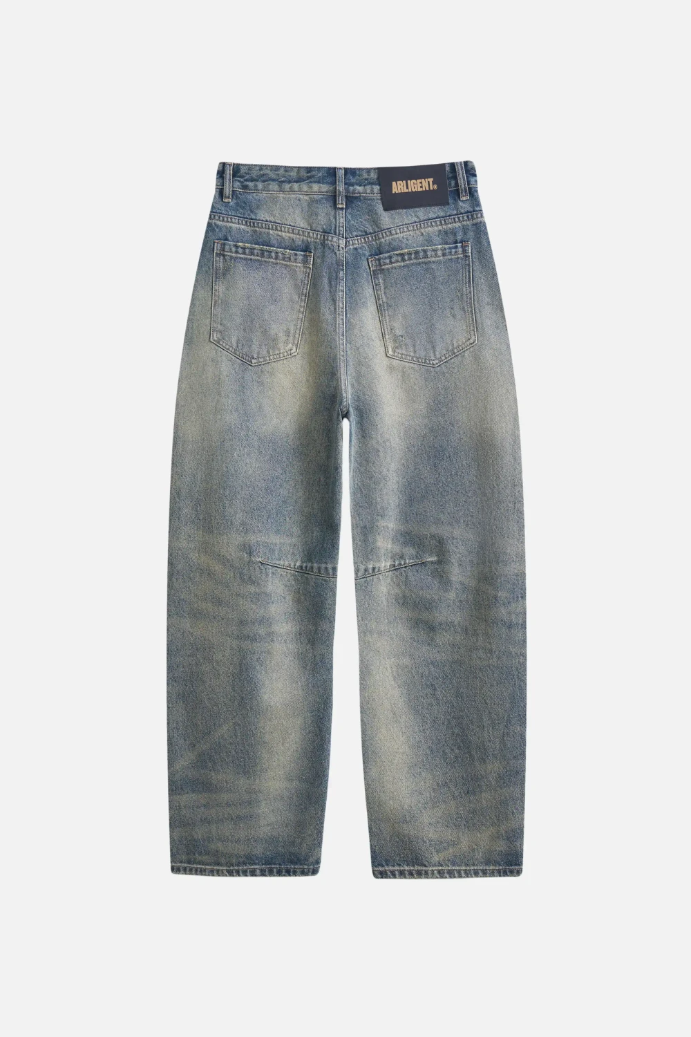 Джинсы Barrel с винтажным эффектом