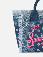 Сумка жен. Saint Barth COLETTE BANDANA ROUND синий