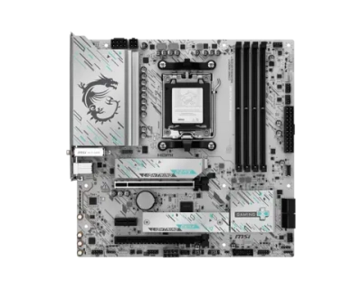 Материнская плата MSI B850M GAMING PLUS WIFI AM5 4xDDR5 4xSATA3 RAID 3xM.2 HDMI DP 2xType-C(DP) mATX