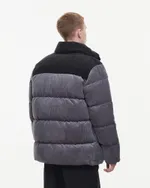 Пуховик Anteater AW24 Downjacket Velvet Combo Grey