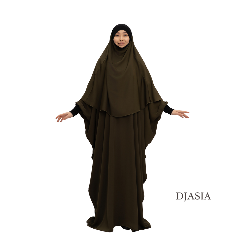 SET: ABAYA AND KHIMAR FROM DUBAI SILK