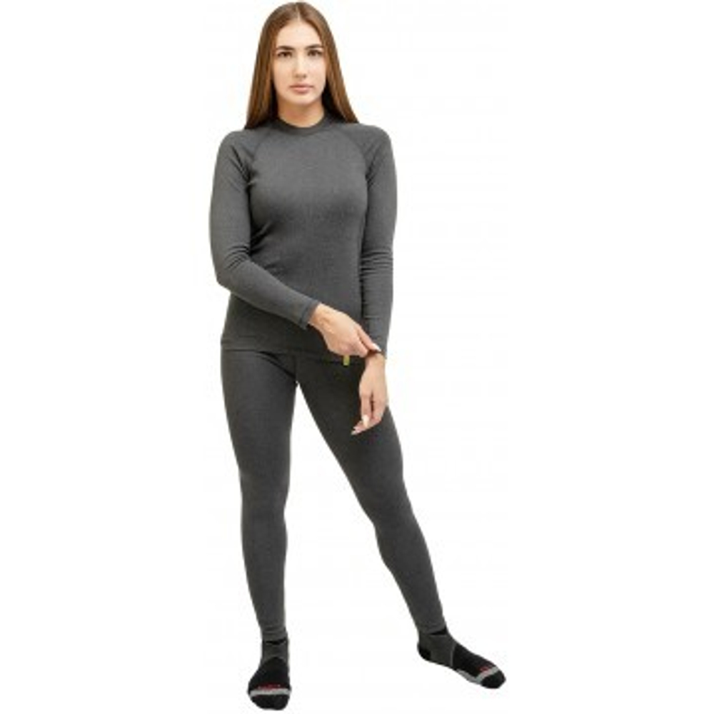 Женский комплект термобелья Thermo-Soft Helios, графит, размер: 58-60/182, 3XL