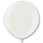 Шар латексный Олимп Металлик 115 см (Белый)
