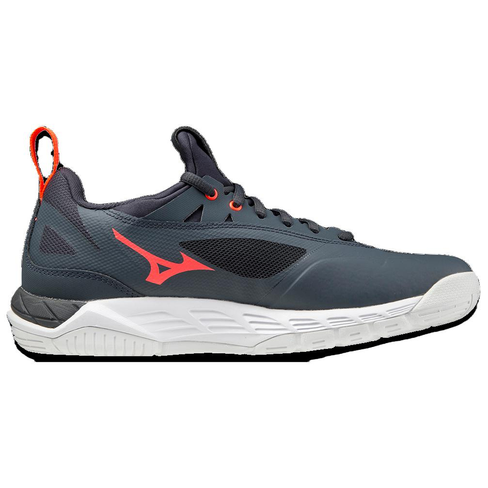 Mizuno Volleyball Shoes Unisex Low top Black/Blue/Orange