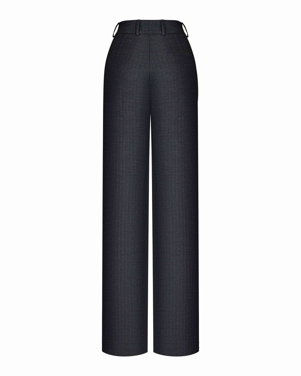 Брюки прямые из костюмной ткани