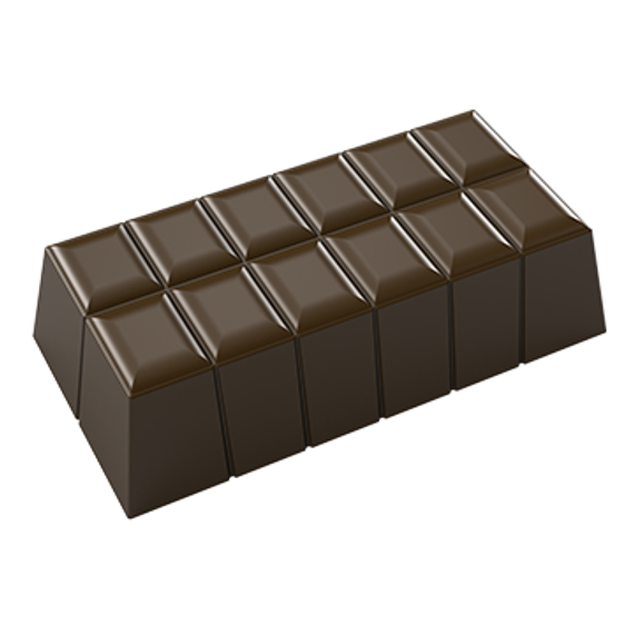 1031 | Форма для шоколадных изделий "Шоколадный кекс" (275*175 мм)