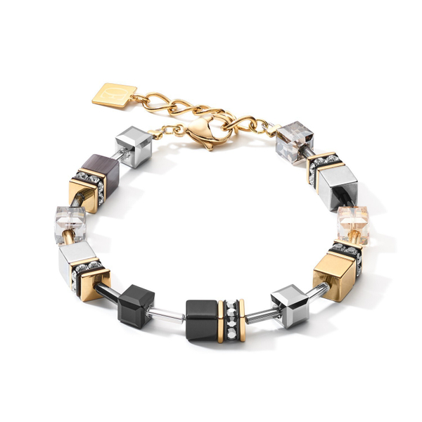 Браслет Coeur de Lion Grey-Gold 2839/30-1216